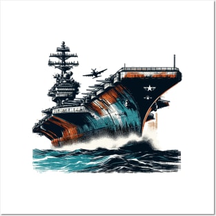 Aircraft Carrier Posters and Art